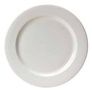 Steelite Monaco Vitrified Porcelain White Round Fine Dining Plate 25.5cm