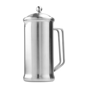 Cafetiere 6 Cup Brushed Finish Stainless Steel