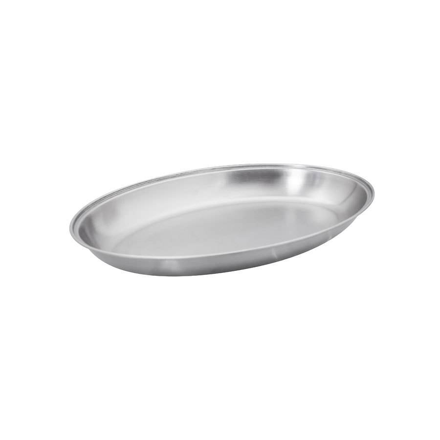 Serving Dish Stainless Steel Oval 20x14x4cm
