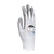 Polyco Dyflex Ultra Seamless Unisex White Glove with Polyurethane Palm Coating