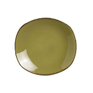 Steelite Terramesa Vitrified Porcelain Olive Round Spice Plate 30.5cm
