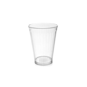 Harfield Polycarbonate Clear Fluted Tumbler 7oz