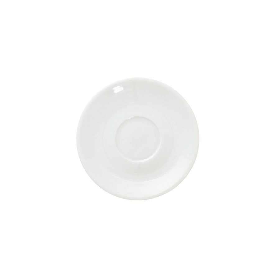 Great White Porcelain Round Espresso Saucer 12cm