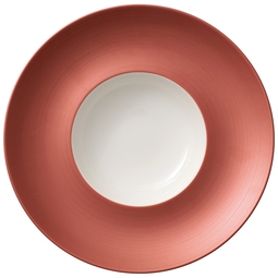 Villeroy & Boch Copper Glow Porcelain Round Deep Plate 29cm