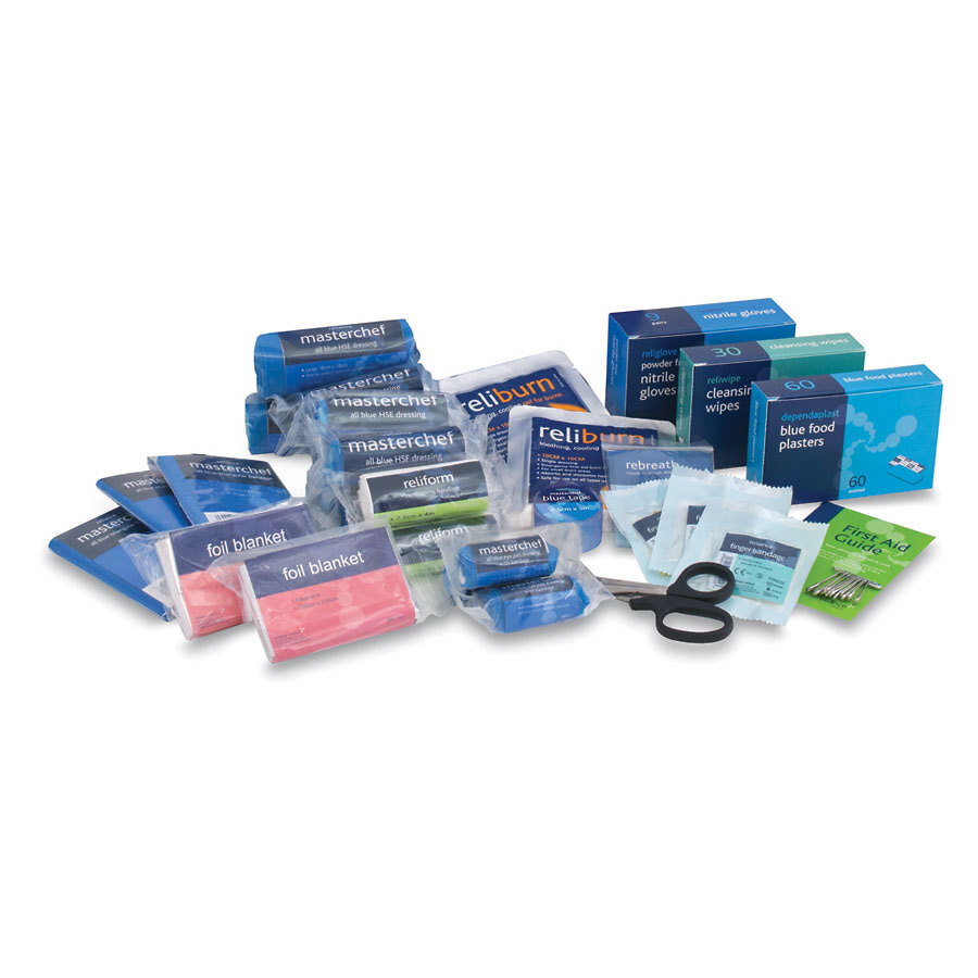 Refill For BS8599-1Medium Workplace Catering First Aid Kit