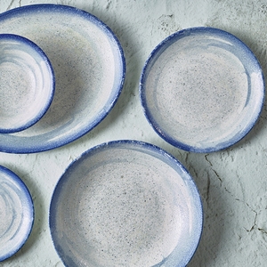 Bonna Harena Porcelain Gourmet Round Flat Plate 30cm