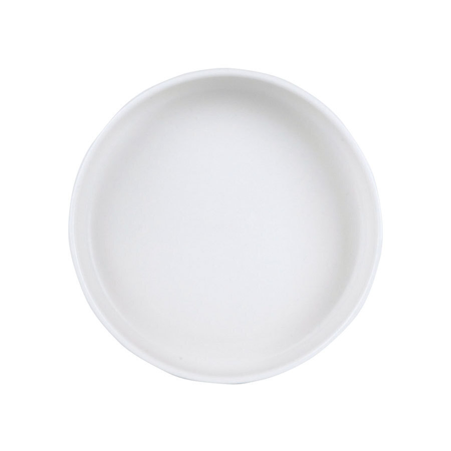 Steelite Taste Vitrified Porcelain White Round Trays Stackable 16.5cm