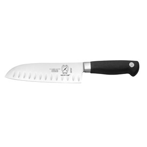 Mercer Genesis® Santoku Granton Edge Knife 7in With Santoprene® Handle