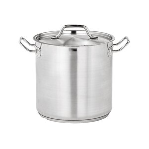 Prepara Heavy Duty Tall Stock/Stew Pan 36cm Stainless Steel With Side Handles