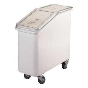 Cambro Polycarbonate White Ingredient Bin Front Slider Lid For E5036