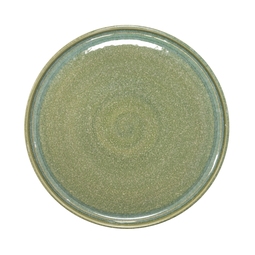 Artisan Heligan Vitrified Stoneware Green Round Side Plate 16cm