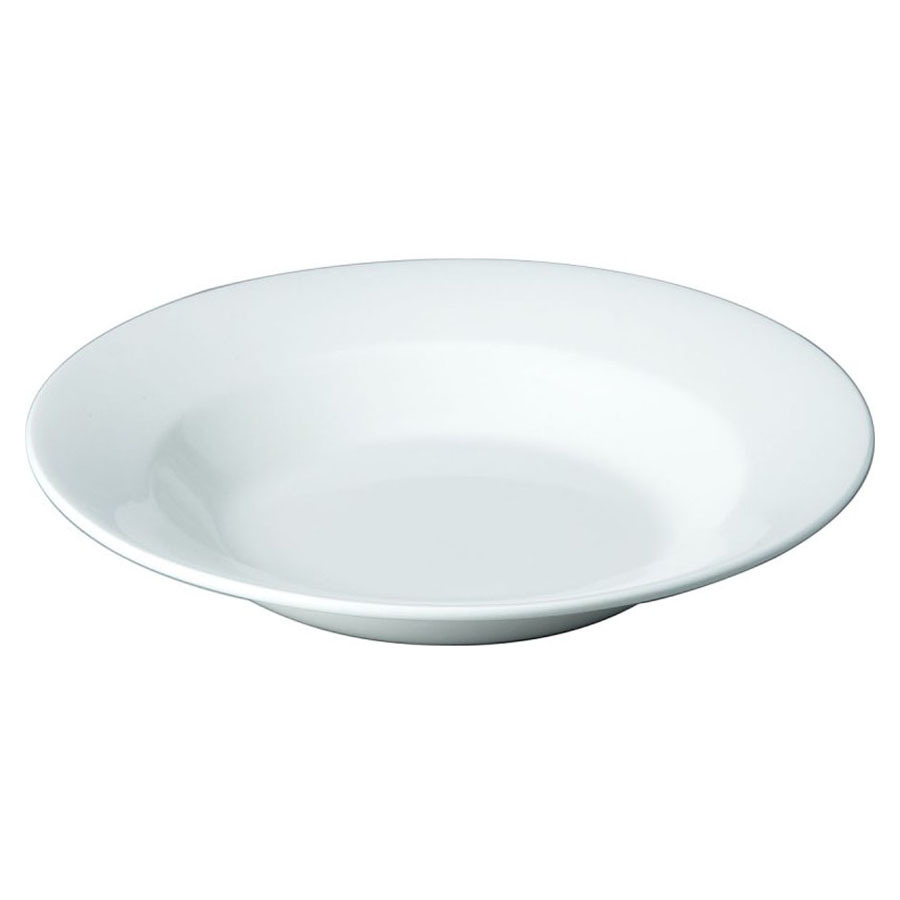 Churchill Classic Vitrified Porcelain White Round Pasta/Soup Bowl 28cm 68.2cl 24oz