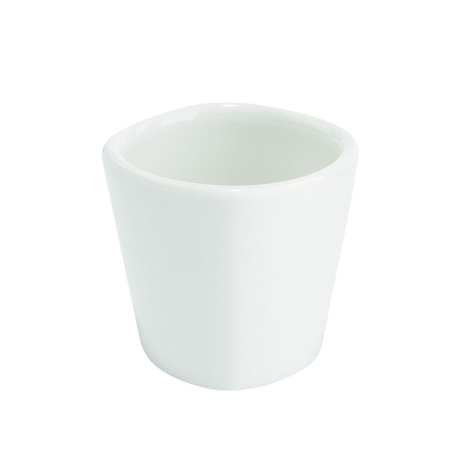 Churchill Bit On The Side Vitrified Porcelain WhiteDipper Pot Square Whitex5.7cl