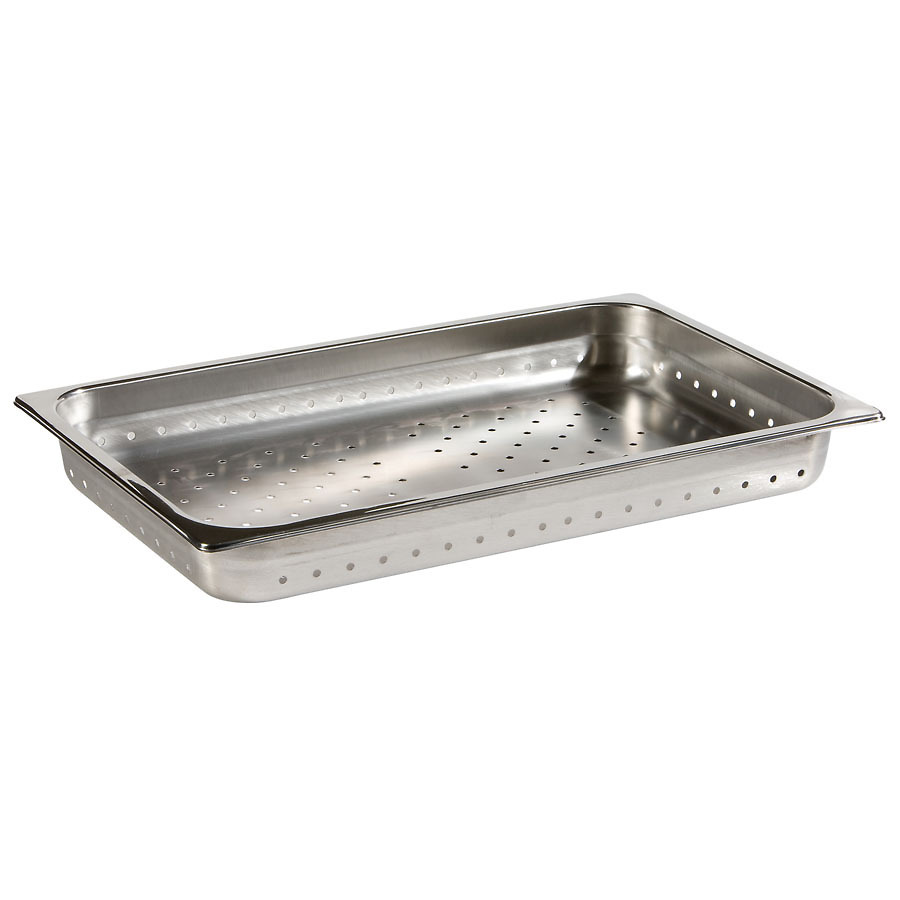 Prepara Gastronorm Perf Container 1/1 Stainless Steel 325x150mm