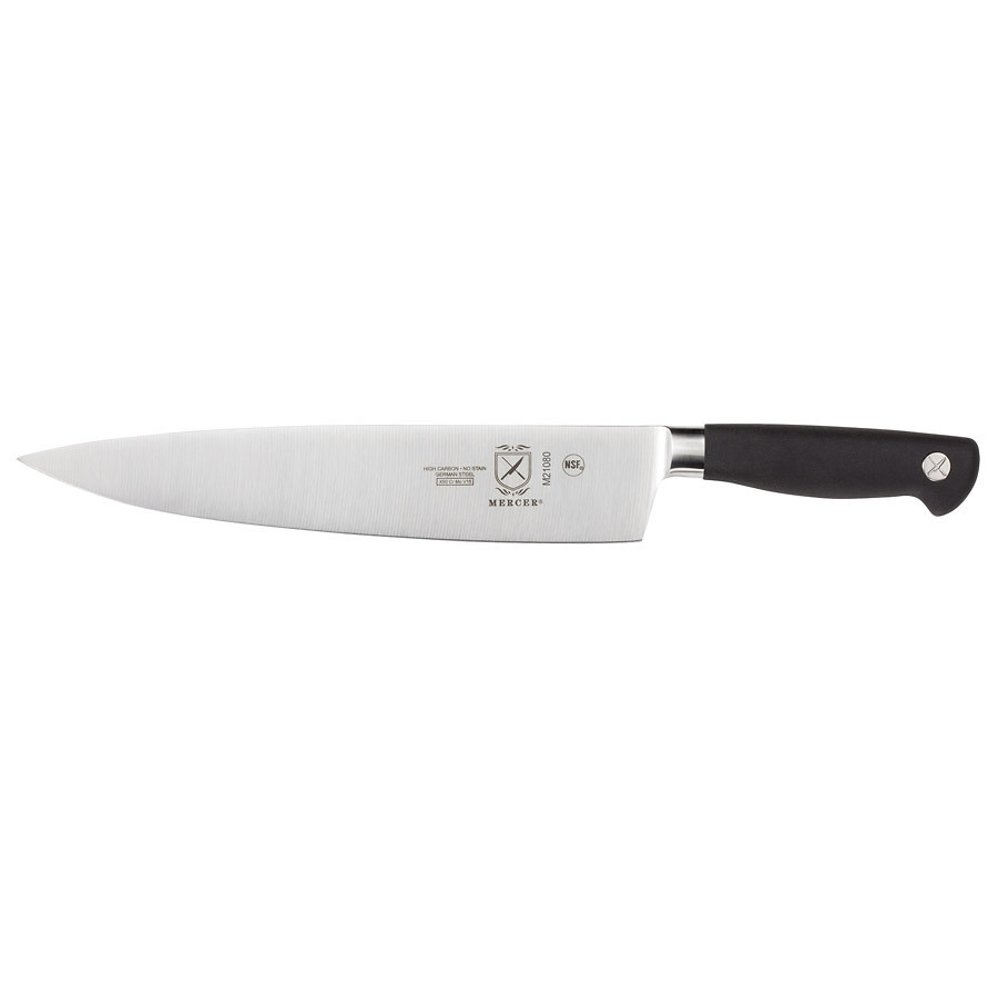 Mercer Genesis® Short Bolster Chef's Knife 10in With Santoprene® Handle