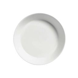 Elia Glacier Bone China White Round Coupe Dish 7.5cm