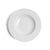 Crème Rousseau Vitrified Porcelain White Round Rimmed Bowl 23cm