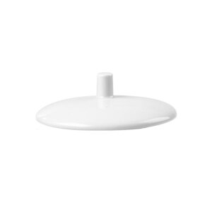 Churchill Profile Vitrified Porcelain White Round Sugar Bowl Lid 10cm For BG080
