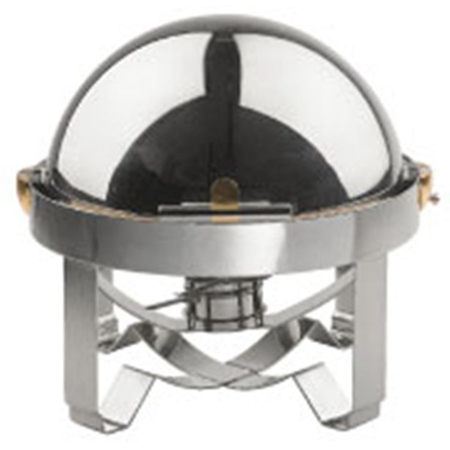 Elia Deluxe Round Roll Top Stainless Steel Chafer 4Litre