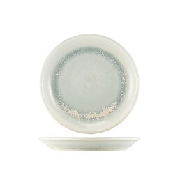 GenWare Terra Porcelain Pearl Round Coupe Plate 19cm