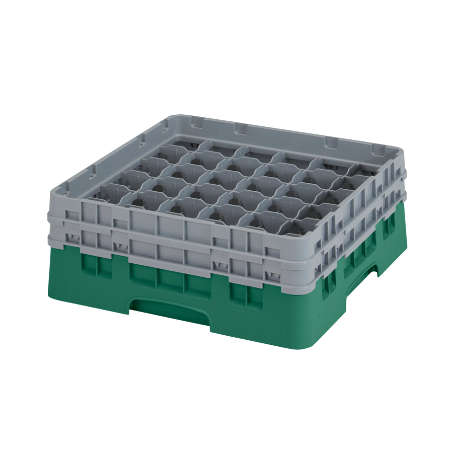 Cambro Camrack Glass Rack 36 Compartments Green