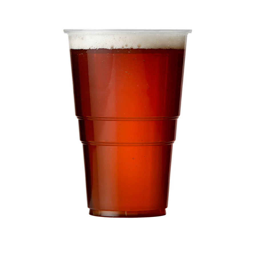 Flexy Disposable Plastic Beer Glass 20oz