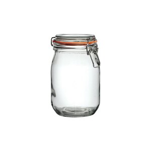 Utopia Preserve Jar Glass 1ltr 168mm