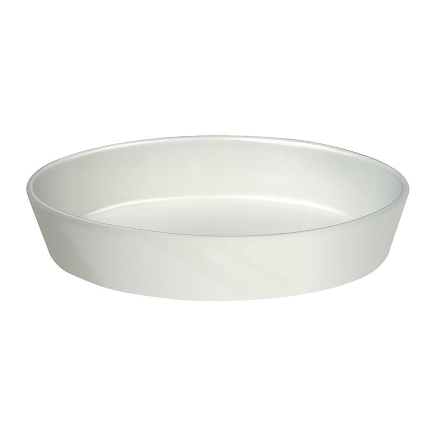 Steelite Simplicity Cookware Vitrified Porcelain White Oval Sole Dish 14x21.5cm