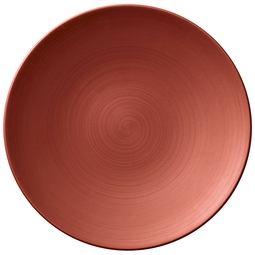 Villeroy & Boch Copper Glow Porcelain Round Flat Coupe Plate 21cm