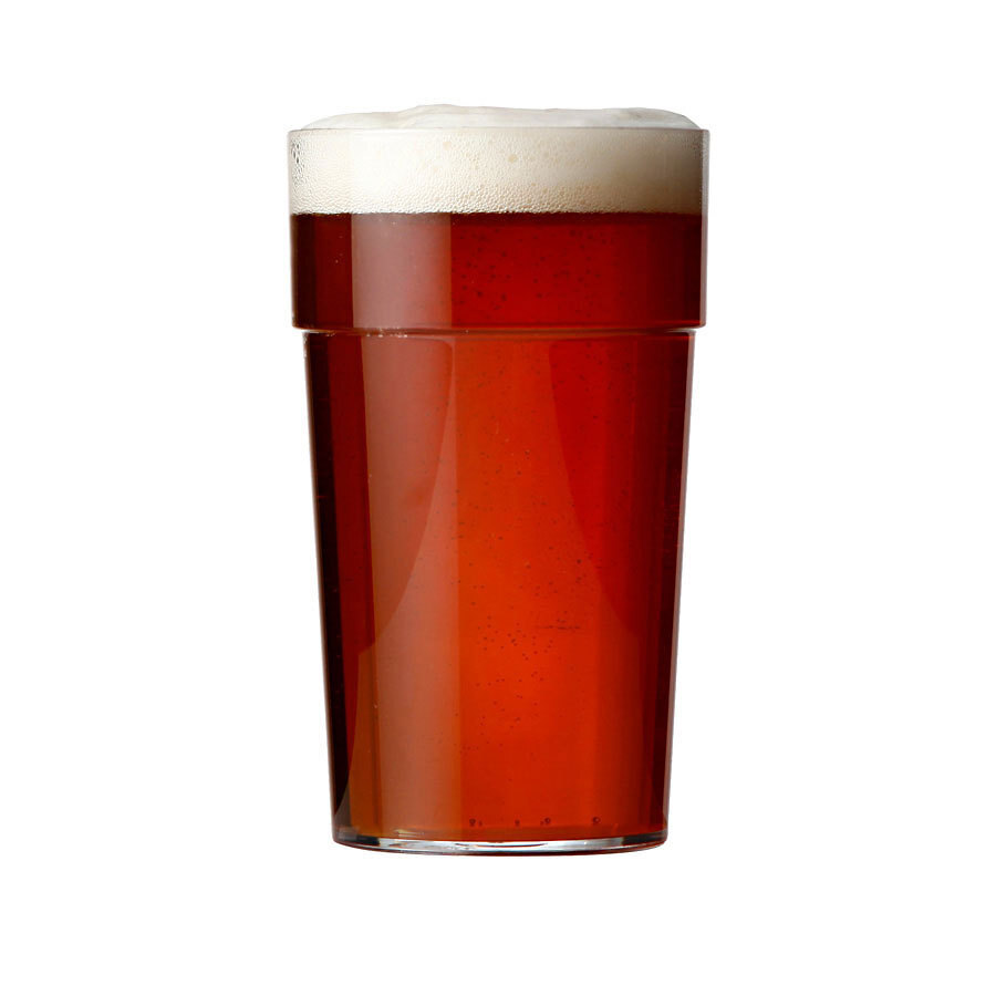 Re-Usable Stackable Plastic Beer Glass 10oz