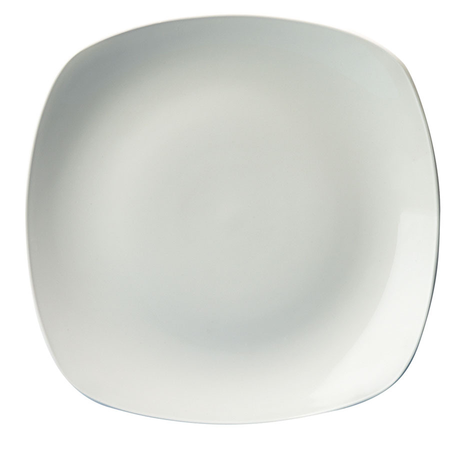 Churchill X Squared Vitrified Porcelain White Square Plate 17cm