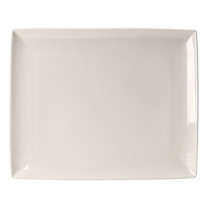 Steelite Taste Vitrified Porcelain White Rectangular Plate 27x33cm