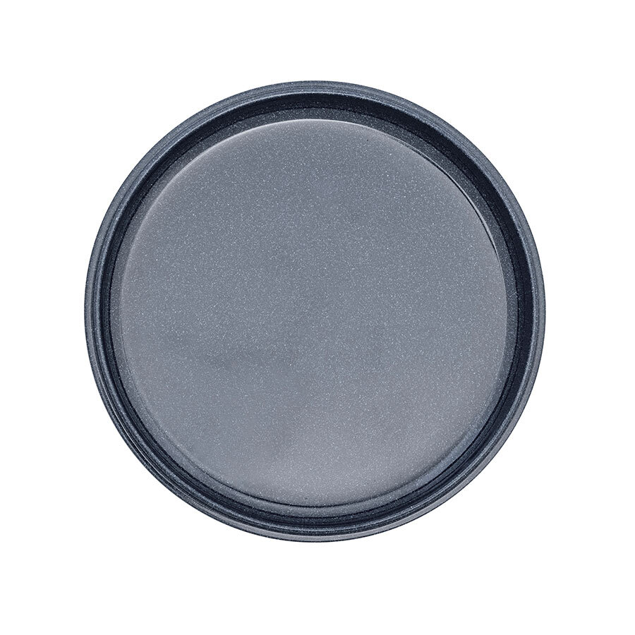 Mirage Fusion Melamine Black Speckle Round Plate/Lid 16cm