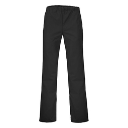 Reglisse Black Unisex Drawstring Waist Chef Trouser With Adjustable Leg Length