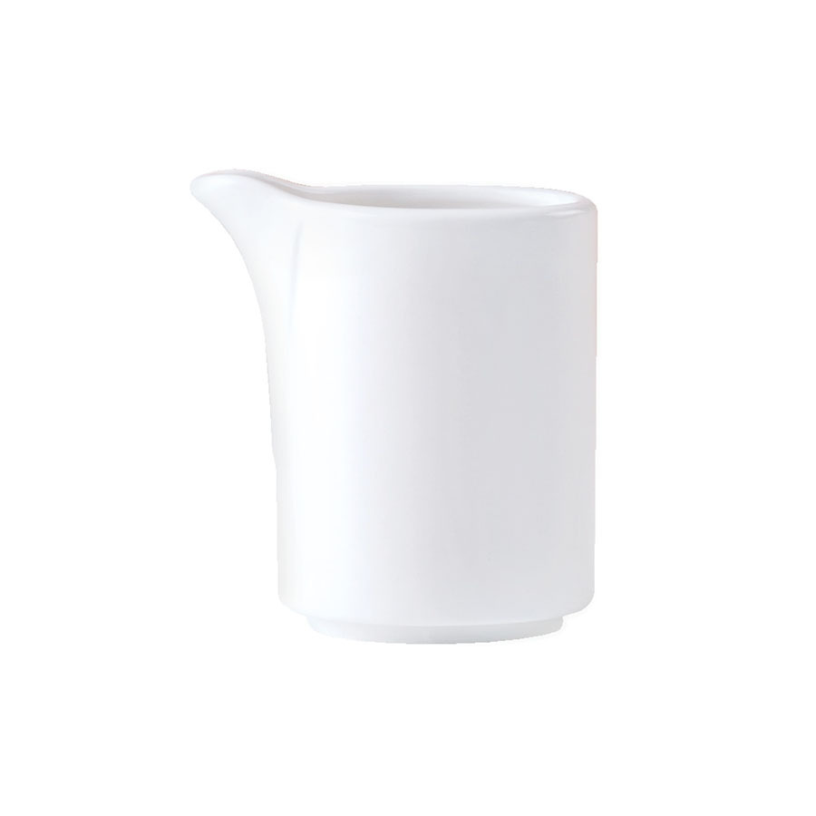 Steelite Monaco Vitrified Porcelain White Vogue Jug 8cl
