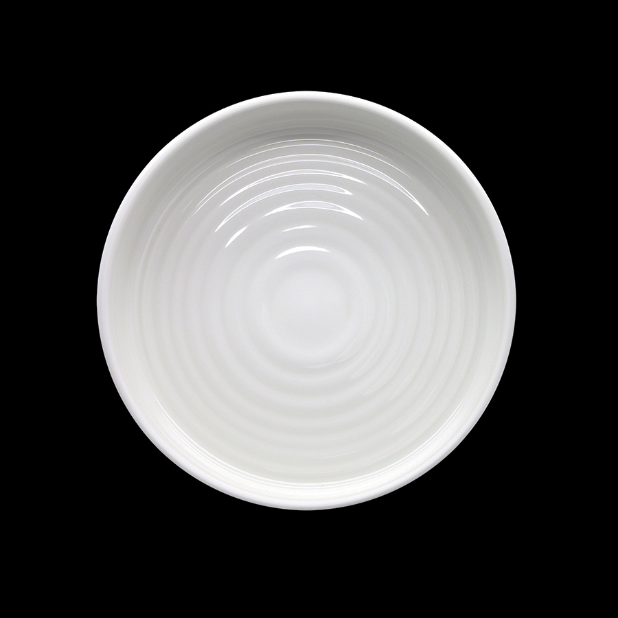 Artisan Crème Vitrified Fine China White Round Stacking Tapas Bowl 14cm