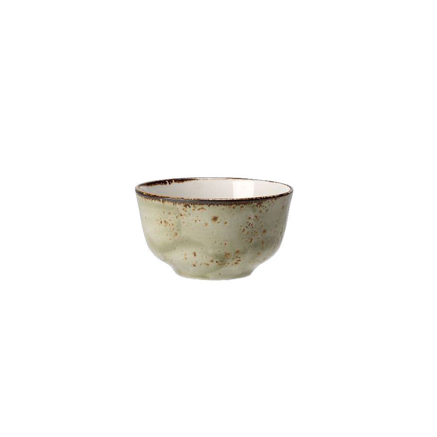 Steelite Craft Vitrified Porcelain Green Round Sugar / Boullion Cup 8oz