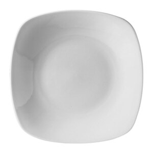 Steelite Spyro Vitrified Porcelain White Square Plate 28x28cm