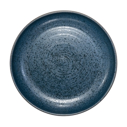 Artisan Tempest Vitrified Stoneware Blue Round Bowl 23cm