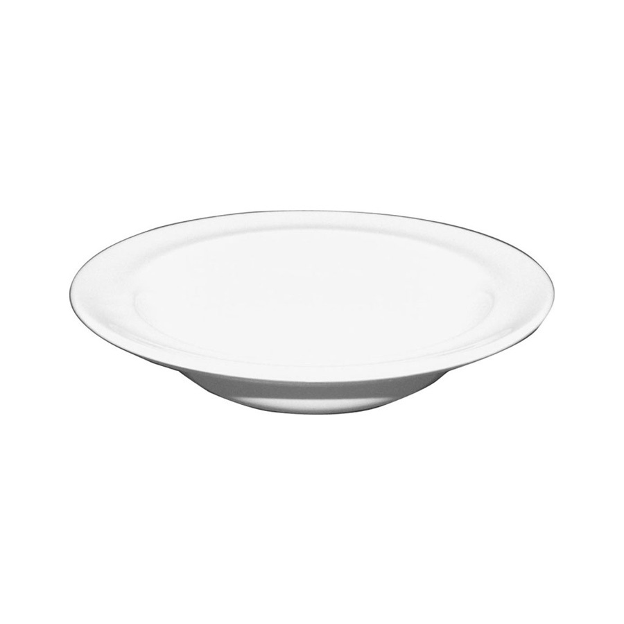 Churchill Whiteware Vitrified Porcelain Round Stone Rim Bowl 16cm 19cl 6.7oz