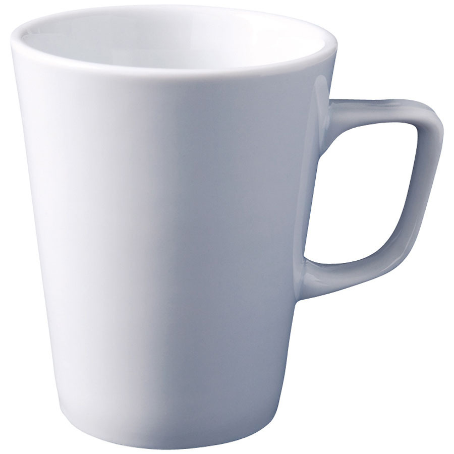 Superwhite Porcelain Latte Mug 34cl 12oz