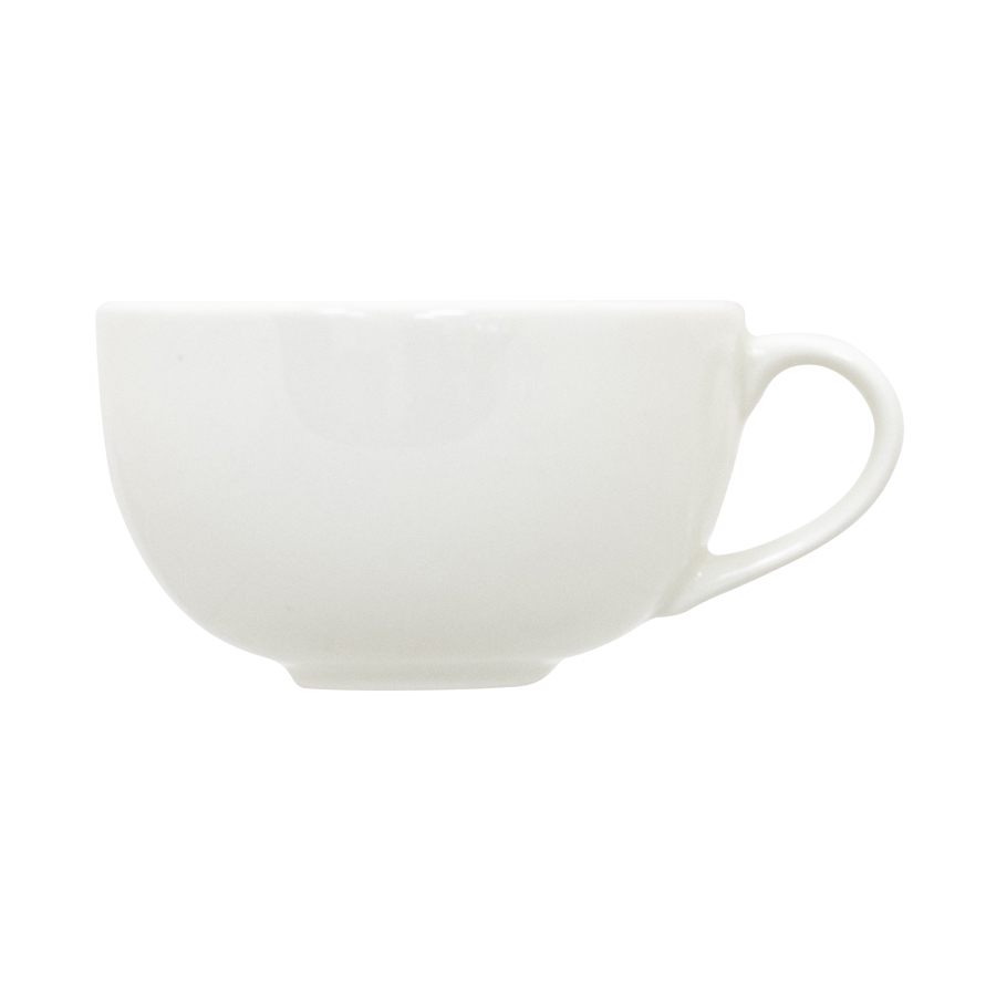 Crème Renoir Vitrified Porcelain White Cup 28cl 10oz