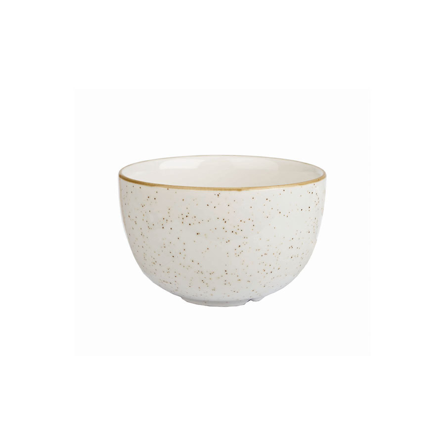 Churchill Stonecast Vitrified Porcelain Barley White Open Sugar Bowl 22.7cl 8oz