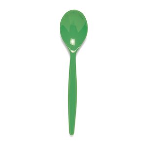 Harfield Polycarbonate Dessert Spoon Standard Green 20cm