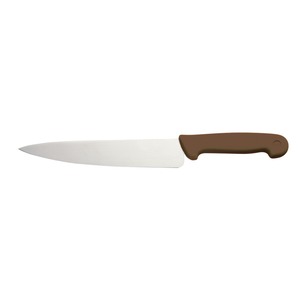 Prepara Cook Knife 8.5in Stainless Steel Blade Green Handle