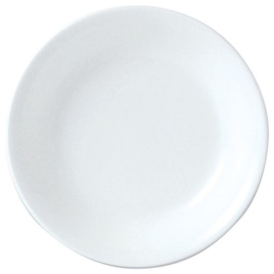 Steelite Simplicity Vitrified Porcelain White Round Coupe Soup Bowl 19cm