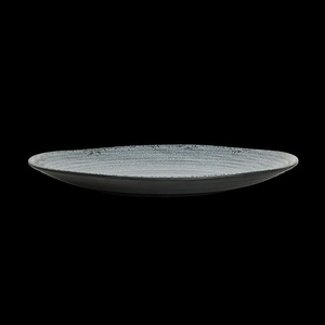 Creations Pompeii Melamine Grey Round Plate 22.86cm