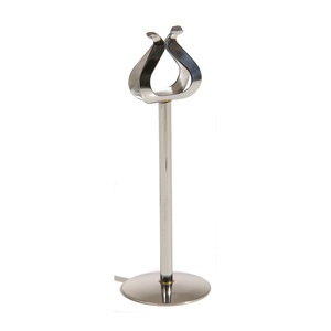 Table Number Stand Stainless steel 20cm