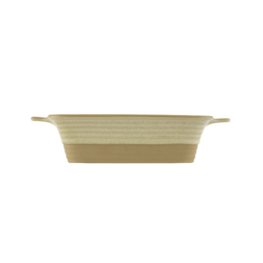 Churchill Art De Cuisine Igneous Stoneware Natural Rectangular Dish 48.3cl