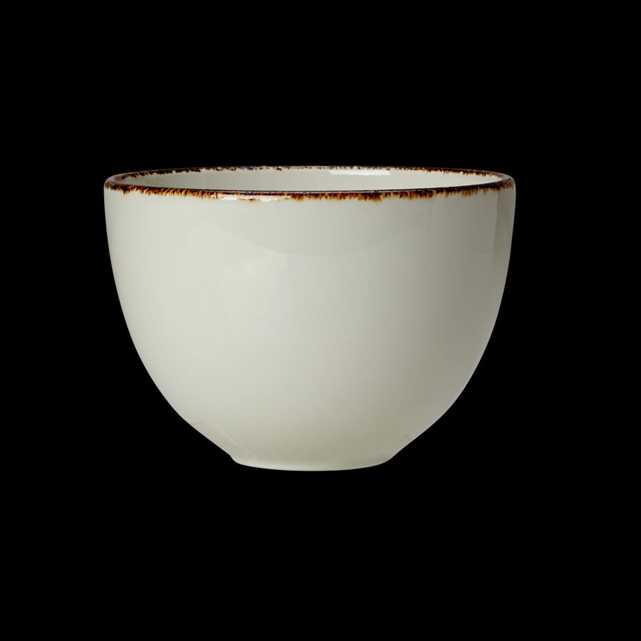 Steelite Brown Dapple Vitrified Porcelain Combi Cup 45.5cl 16oz